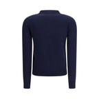 Blue Viscose Sweatshirt