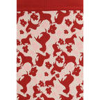 Multicolor Viscose Midi Skirt