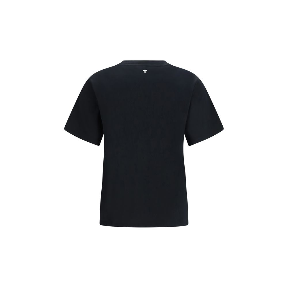 Black Cotton T-Shirt
