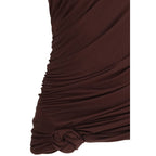 Brown Cotton T-Shirt