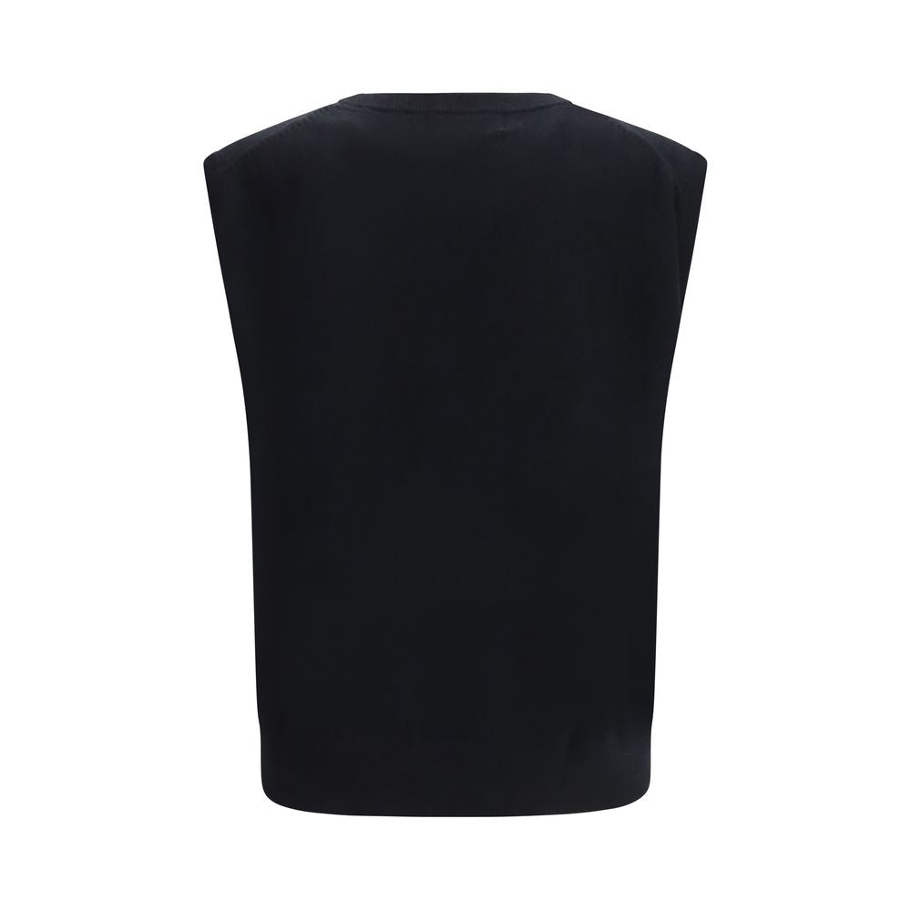 Black Elastane Sweatshirt