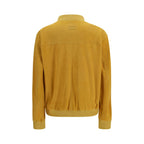 Bicolor Goatskin Bomber