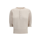 Beige Cashmere Sweater