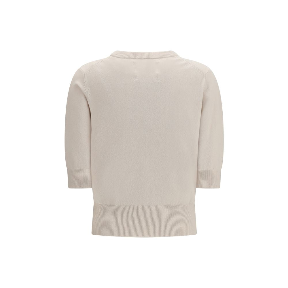 Beige Cashmere Sweater