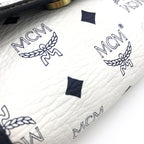 Mini Crossbody Bag White Visetos