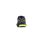 Black Polyethylene Athletic Sneakers