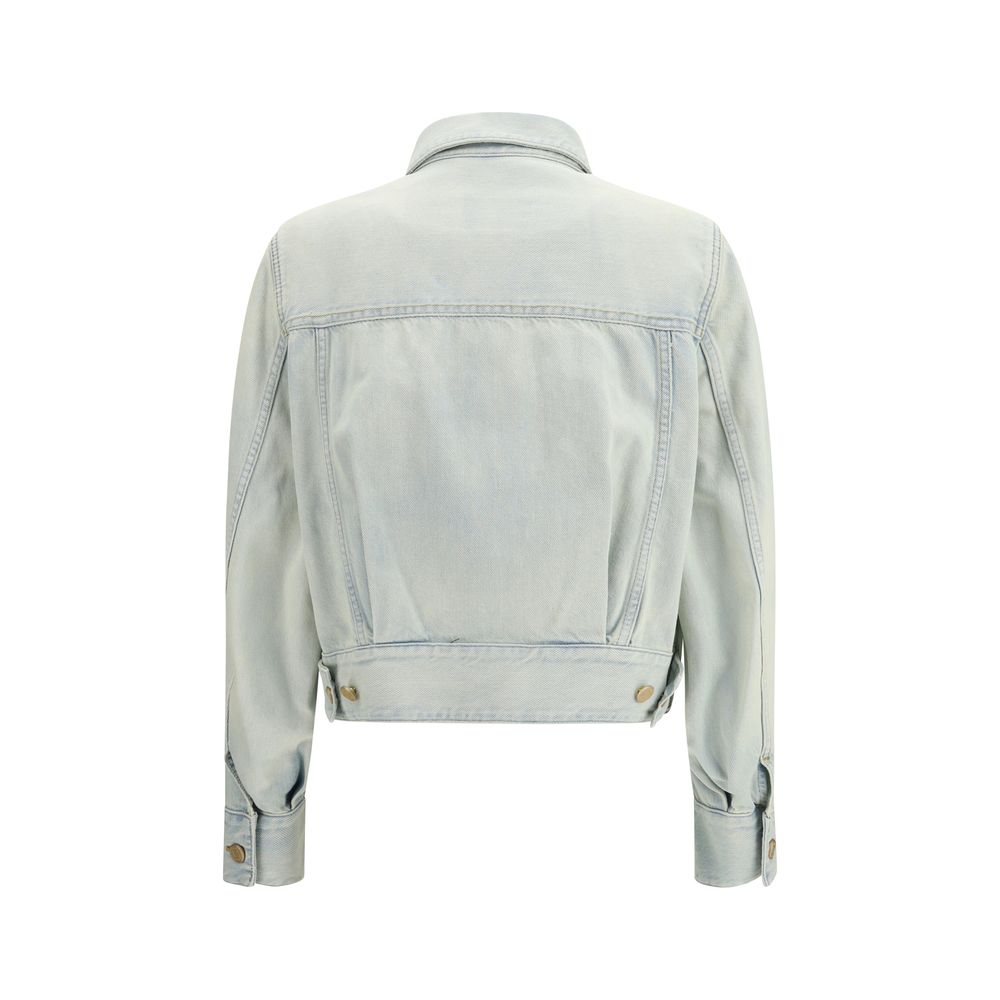 Blue Cotton Denim Jacket