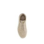 Beige Calf Leather Bos Taurus Low Top Sneakers
