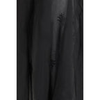 Black Lyocell Long Skirt