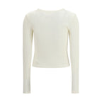 White Cotton Cardigan