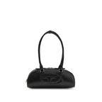 Black Calf Leather Bos Taurus Shoulder Bag