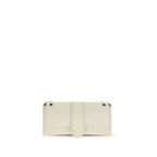 Beige Calf Leather Bos Taurus Shoulder Bag