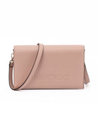 Podwer Pink Avenue Leather Shoulder Strap Bag
