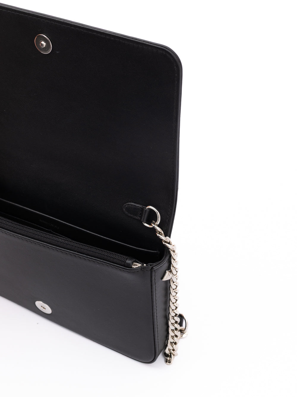 Black Leather Crossbody Bag
