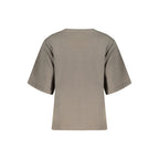 Grigio Cotton Women Sweatshirt