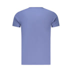 Blu Cotton Men T-Shirt