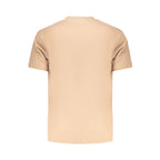 Marrone Cotton Men T-Shirt