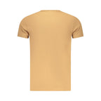 Marrone Cotton Men T-Shirt