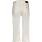 Bianco Cotton Women Capri