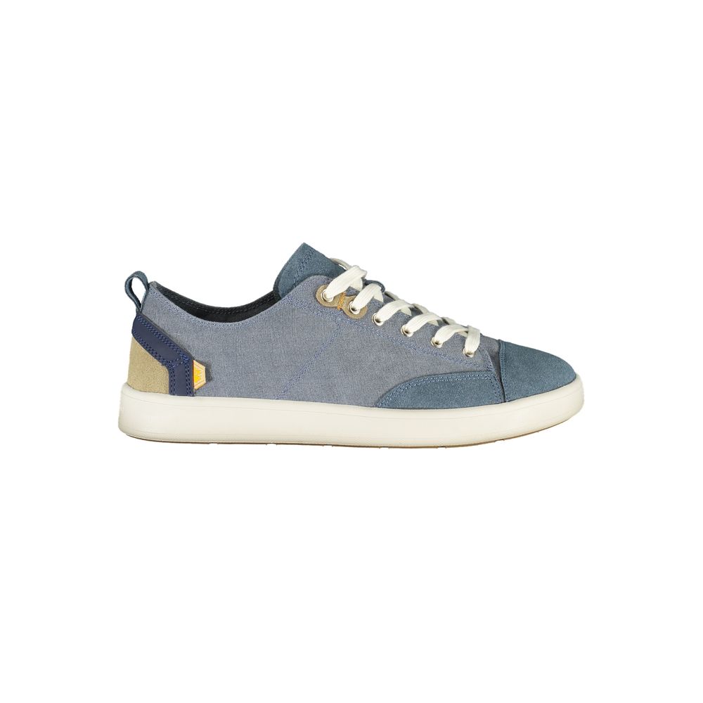 Azzurro Polyester Mens Sneaker