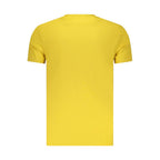 Yellow Cotton Mens T-Shirt