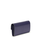 Blue Calf Leather Bos Taurus Wallet