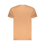 Marrone Cotton Men T-Shirt