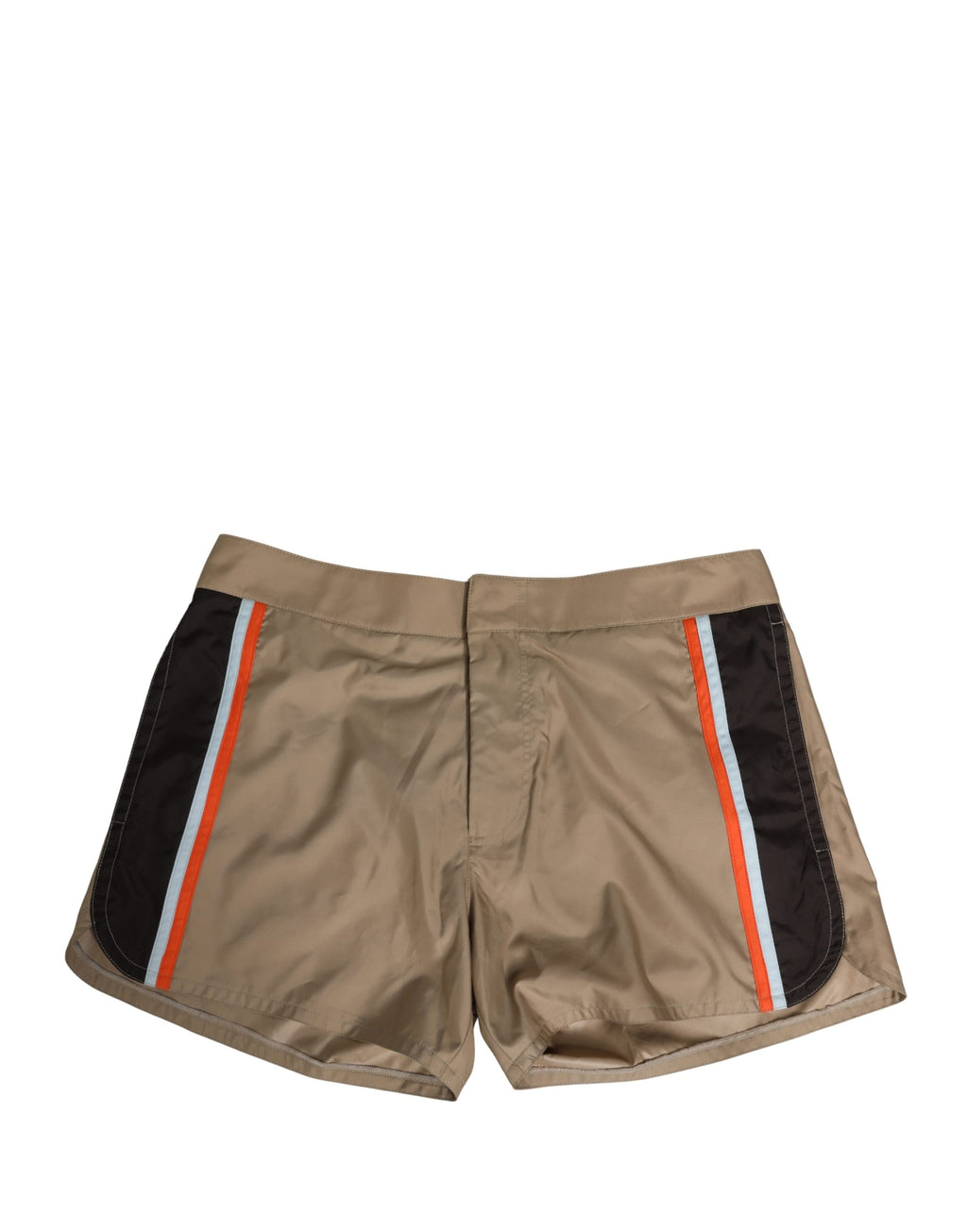 Brown Cotton Blend Mid Length Boxer Underwear