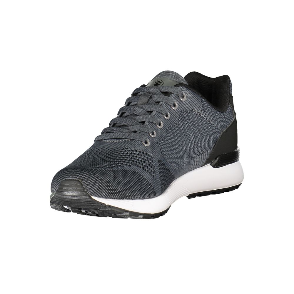 Grigio Polyester Men Sneaker