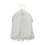 White Polyester Blouse