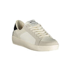 White Polyurethane Men's Sneaker