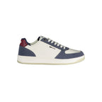 White Polyurethane Men Sneaker