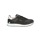 Nero Polyurethane Men Sneaker