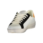 White Polyurethane Men's Sneaker