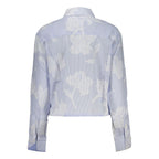 Azzurro Cotton Women Shirt