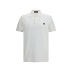 White Cotton Polo Shirt