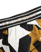 Multicolor Stars Print Regular Boxer Underwear