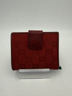 GUCCI GG Canvas Compact Wallet