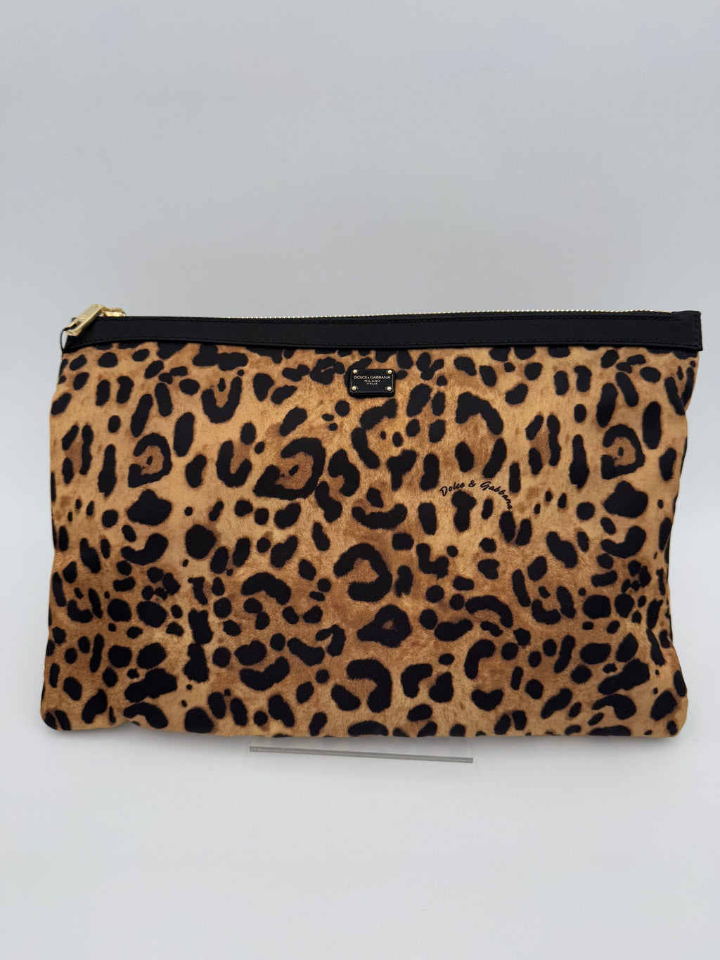 DOLCE & GABBANA Leopard Clutch