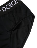 Black Nylon Stretch Coulotte Panty Underwear