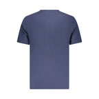 Blue Cotton Men's T-Shirt