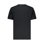 Black Cotton Men T-Shirt