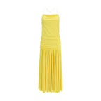 Bicolor Viscose Casual Dress