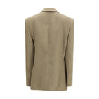 Brown Linen Coat