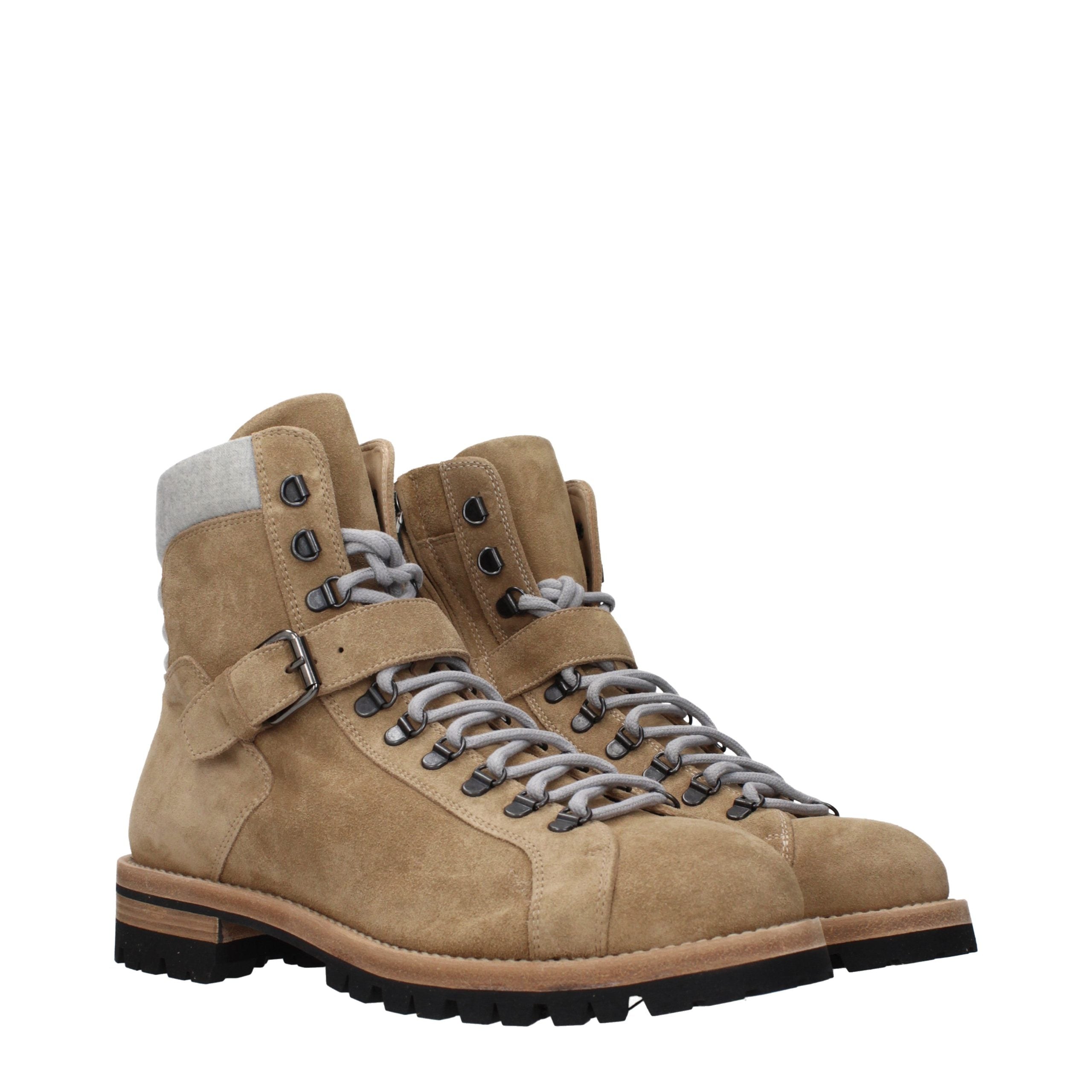 Brown Leather Ankle Boots