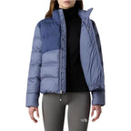 Blue Polyester Coat