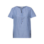 Blue Cotton Blouse