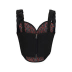 Black Polyester Blouse