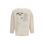 Beige Cotton Sweatshirt