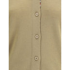 Brown Wool Oves Aries Cardigan